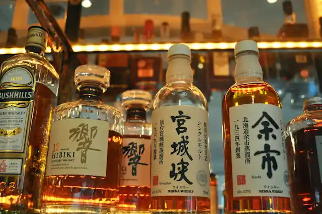 Japanese Whiskies at Mackenzie's Whisky Bar in Liverpool