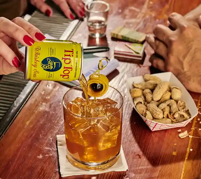 Tip Top Whiskey Sour Canned Cocktail