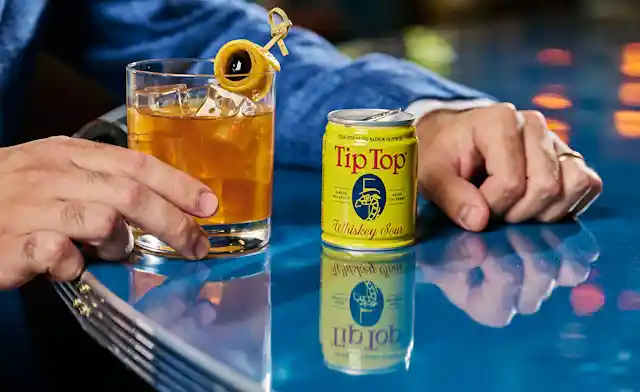 Tip Top Whiskey Sour Canned Cocktail