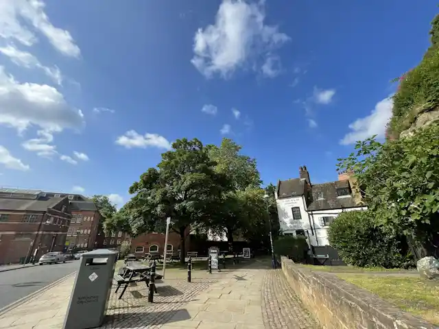 Ye Olde Trip to Jerusalem in Nottingham, one of the oldest pubs in England