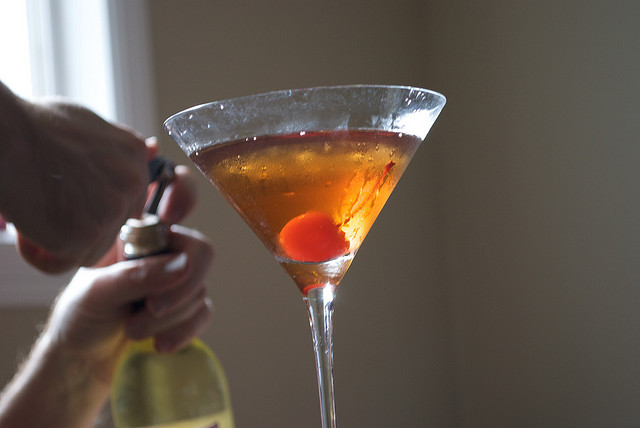 A Manhattan Cocktail