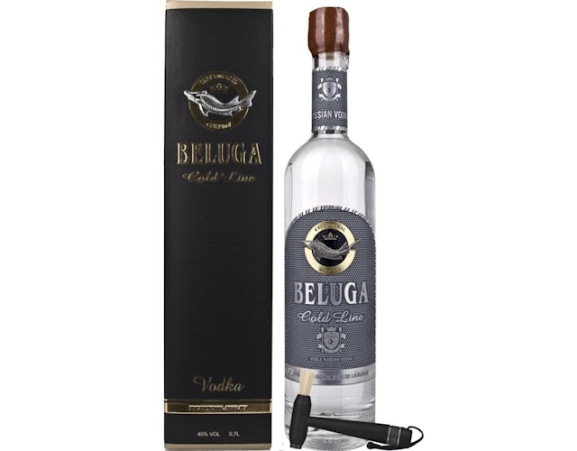 Beluga Vodka Bottle