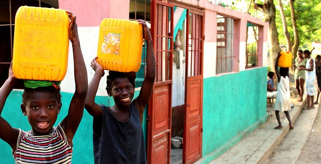 Children in Haiti