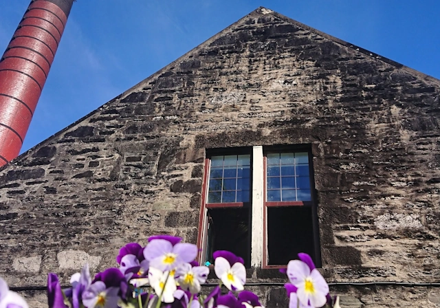 The Aberfeldy Distillery in Scotland
