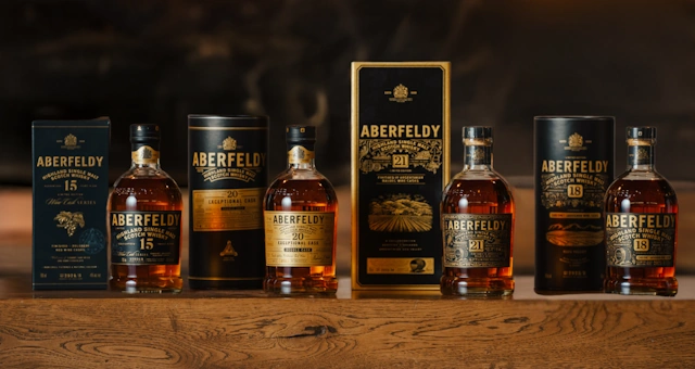 The Aberfeldy Whisky Range