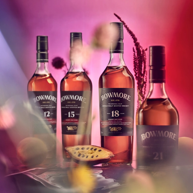 The Bowmore Range of Whiskies
