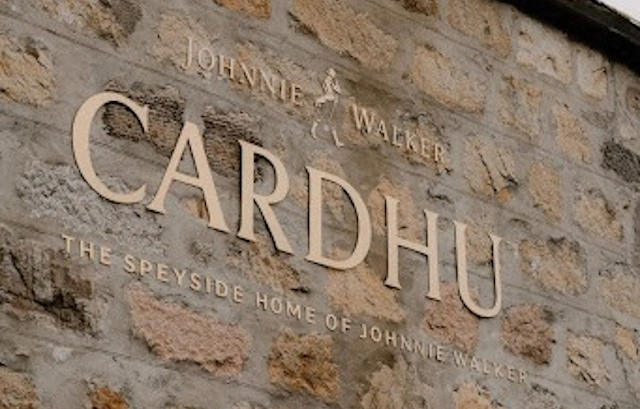 Cardhu Distillery Sign