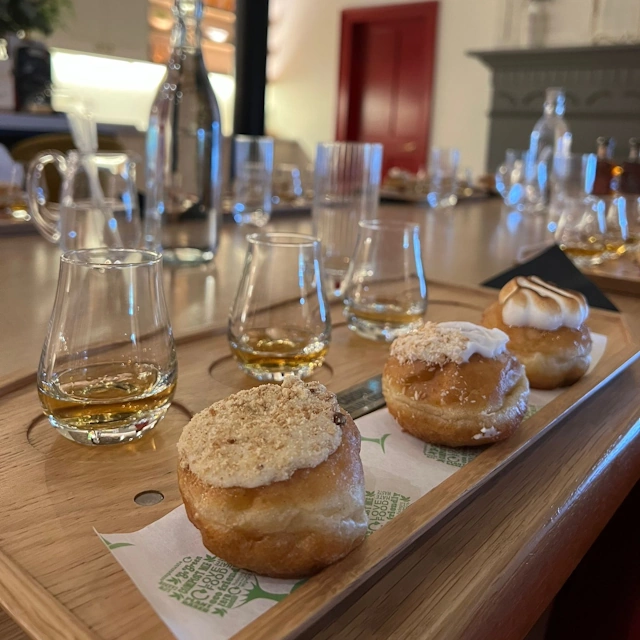 Pairing Whisky with Doughnuts at the Cardhu Distillery
