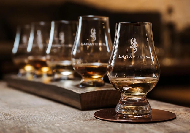 Glasses of Lagavulin