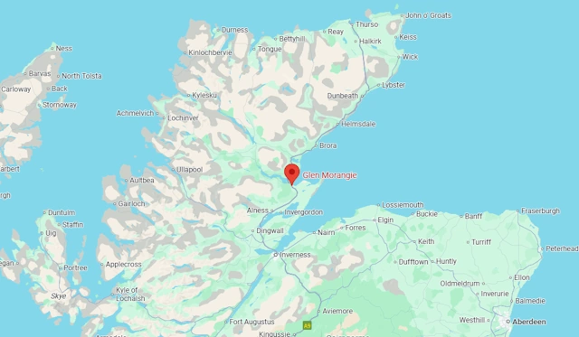 Glenmorangie Google Map