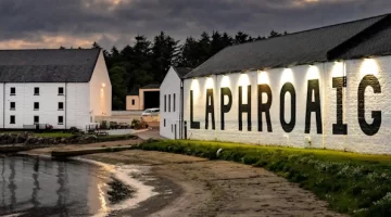 Laphroaig distillery evening The Laphroaig Distillery