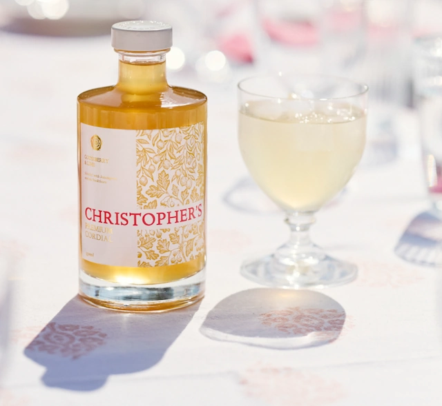 Christopher's Cordials Gooseberry and Lime