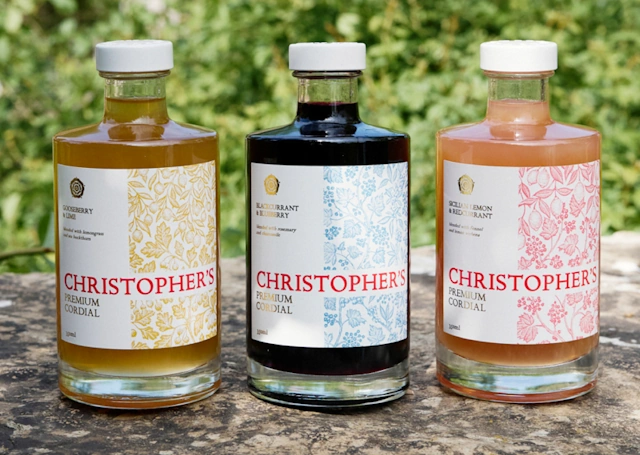 Christopher's Cordials Range
