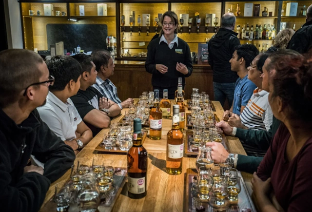 Dalwhinnie Whisky Tasting