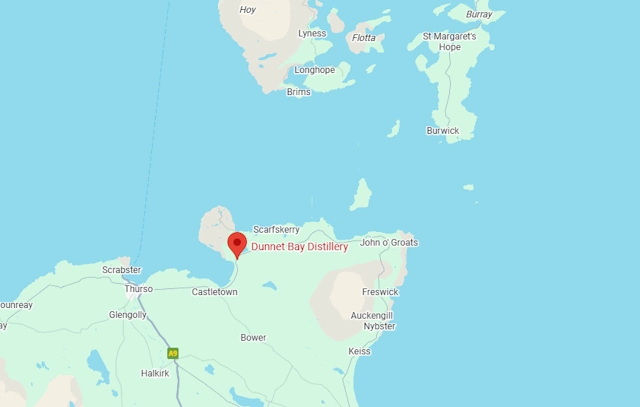Dunnet Bay Distillery Google Map