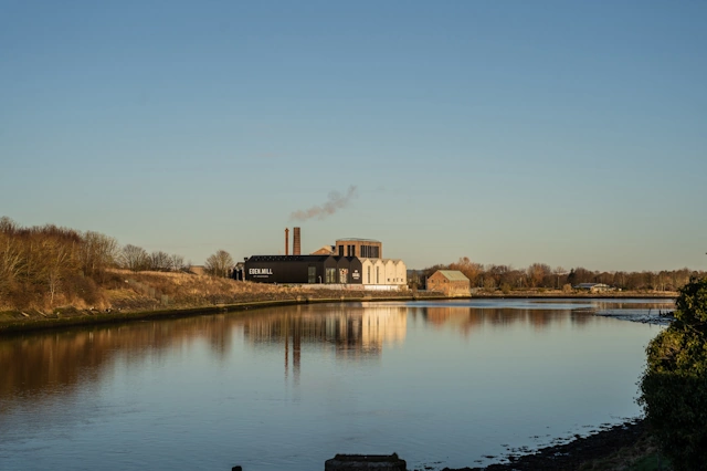 The Eden Mill Distillery near St Andrews in Scotland