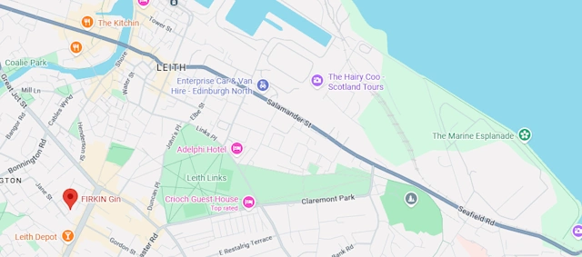 Firkin Gin Google Map