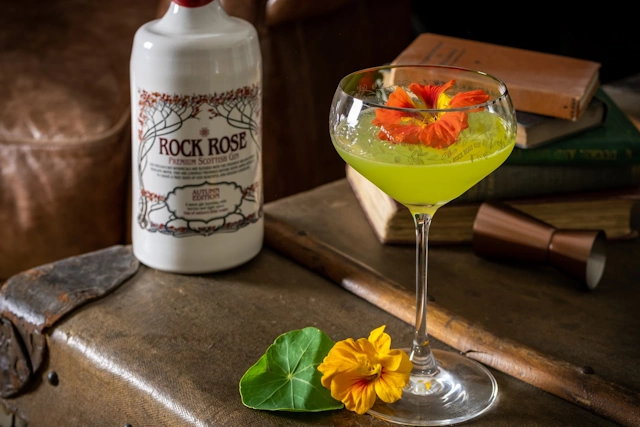 Rock Rose Gin Cocktail