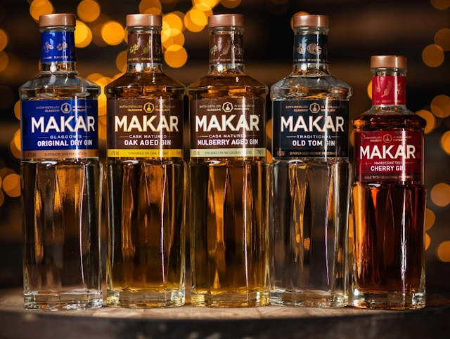 Glasgow Distillery Makar Gin Range