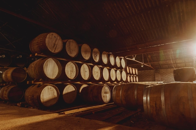 Glen Moray Distillery Barrel Warehouse