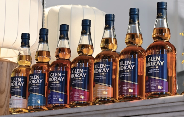 Glen Moray Distillery Whisky Range
