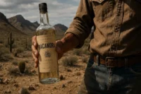 Bacanora Bottle in Sonoran Desert