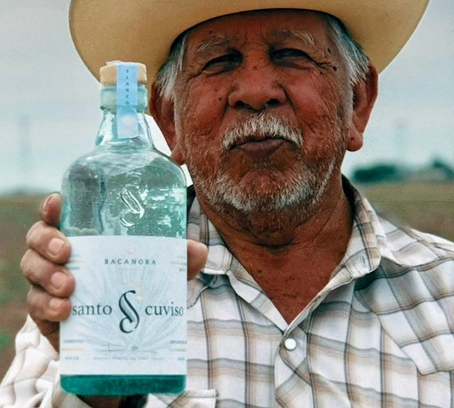 Santo Cuviso Bacanora Bottle