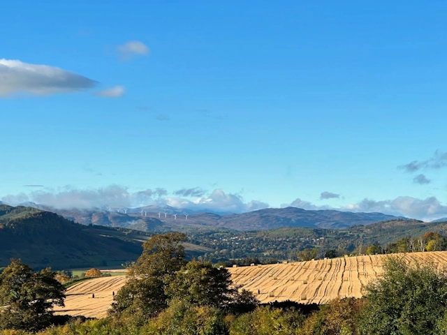 The View from the Glenwyvis Distillery