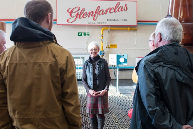 Touring the Glenfarclas Distillery